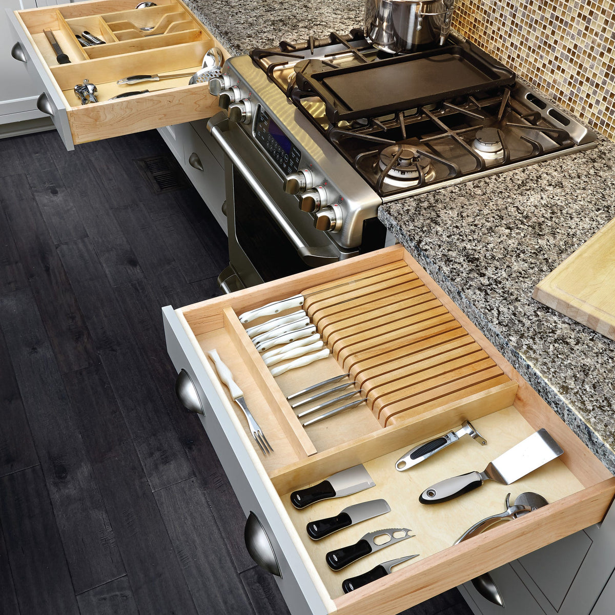 Rev-A-Shelf Wood Knife Block Insert