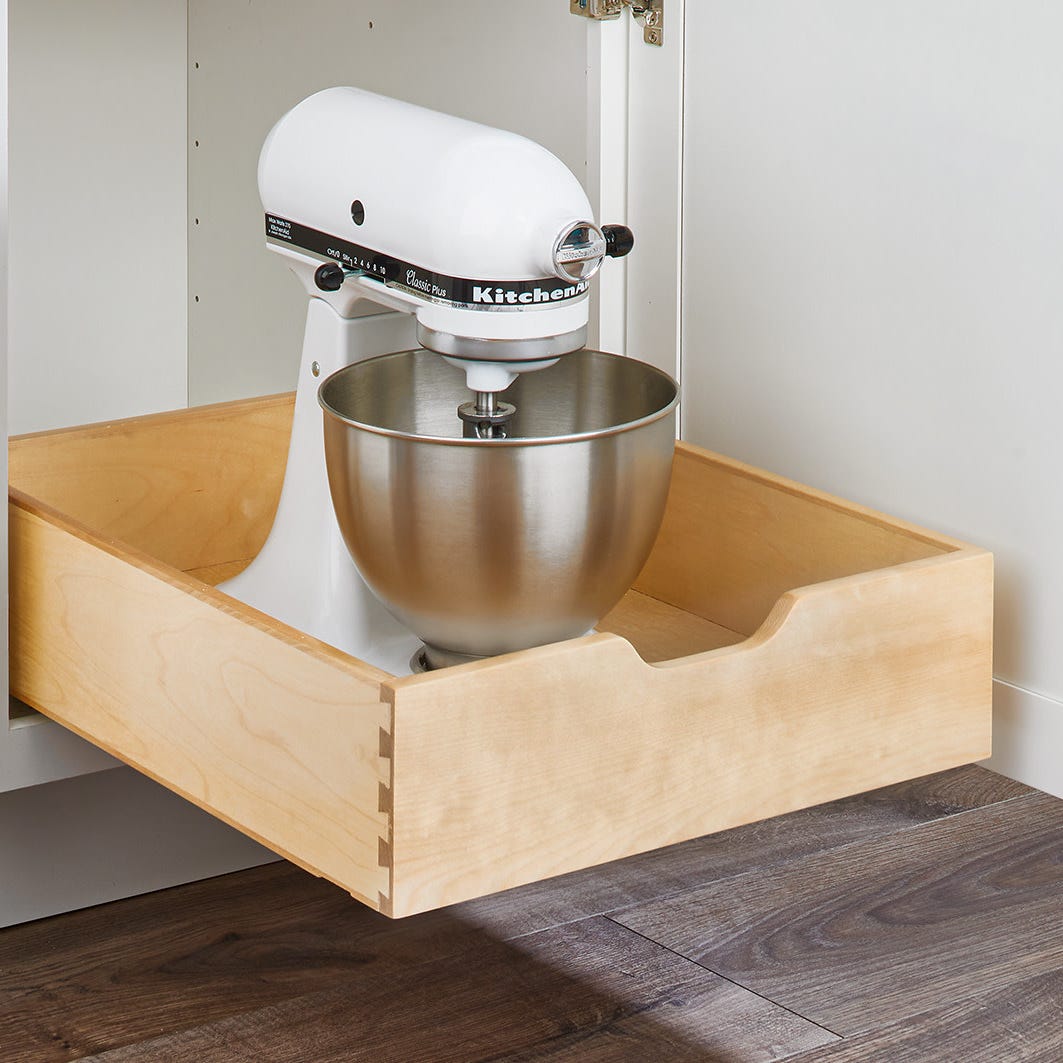 Rev-A-Shelf Wood Pullout Drawers with BLUM Soft-Close