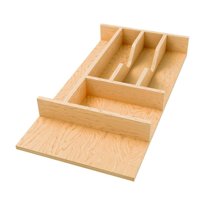 Rev-A-Shelf Wood Right Fit Cutlery Drawer Insert, Natural Maple, 10-1/4"