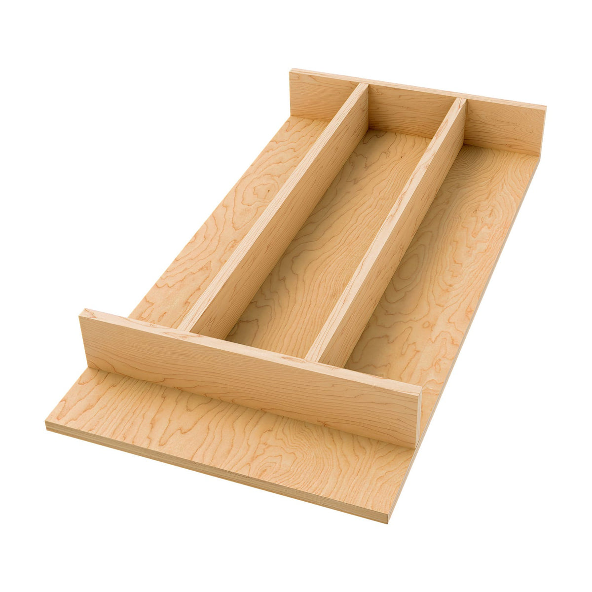 Rev-A-Shelf Wood Right Fit Utensil Drawer Insert, Natural Maple, 10-1/4"