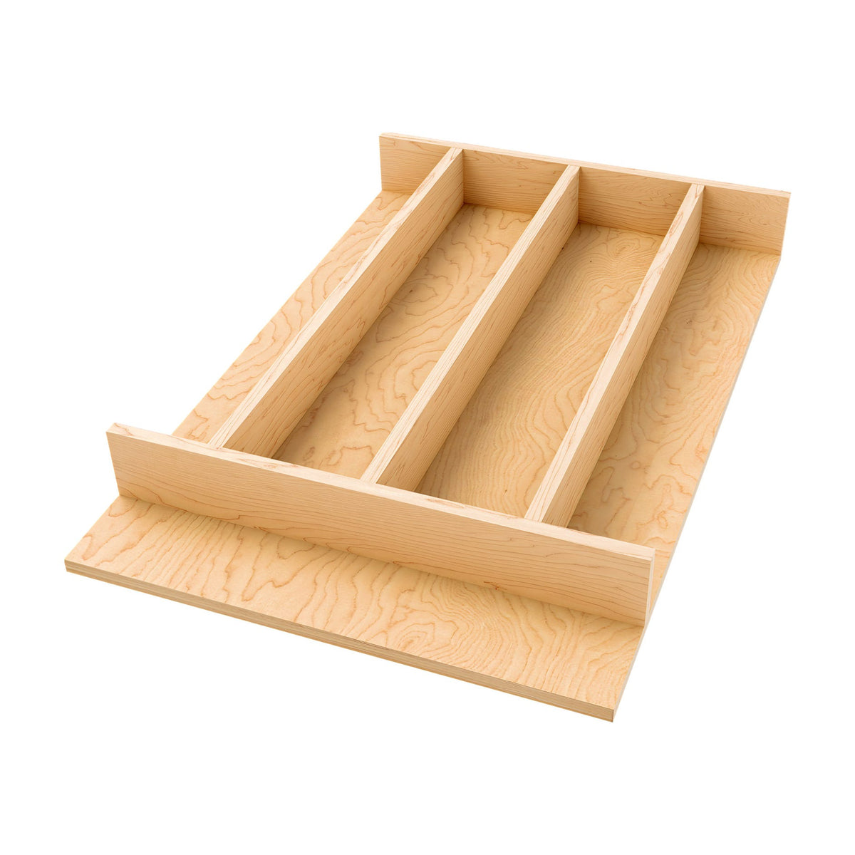 Rev-A-Shelf Wood Right Fit Utensil Drawer Insert, Natural Maple, 13-1/4"