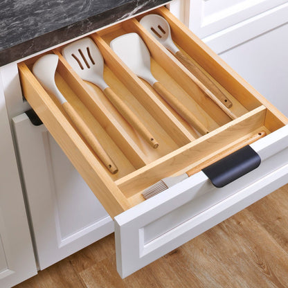 Rev-A-Shelf Wood Right Fit Utensil Drawer Insert