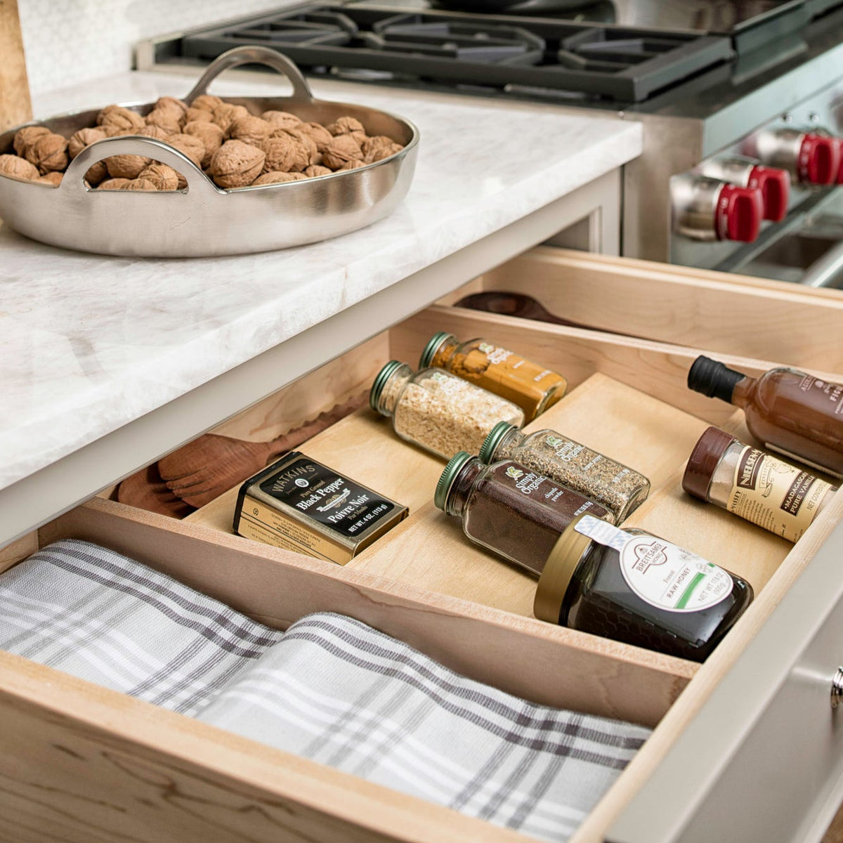 Rev-A-Shelf Wood Spice Drawer Insert