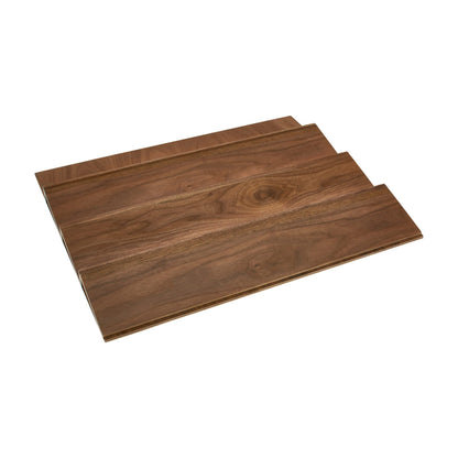 Rev-A-Shelf Wood Spice Drawer Insert, Walnut, 22"