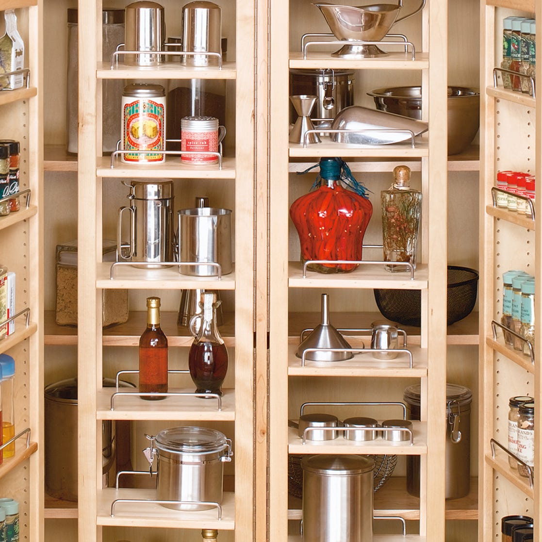 Rev-A-Shelf Wood Swing Out Pantry Organizer Kits