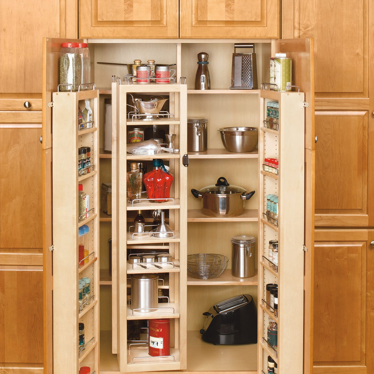 Rev-A-Shelf Wood Swing Out Pantry Organizer Kits