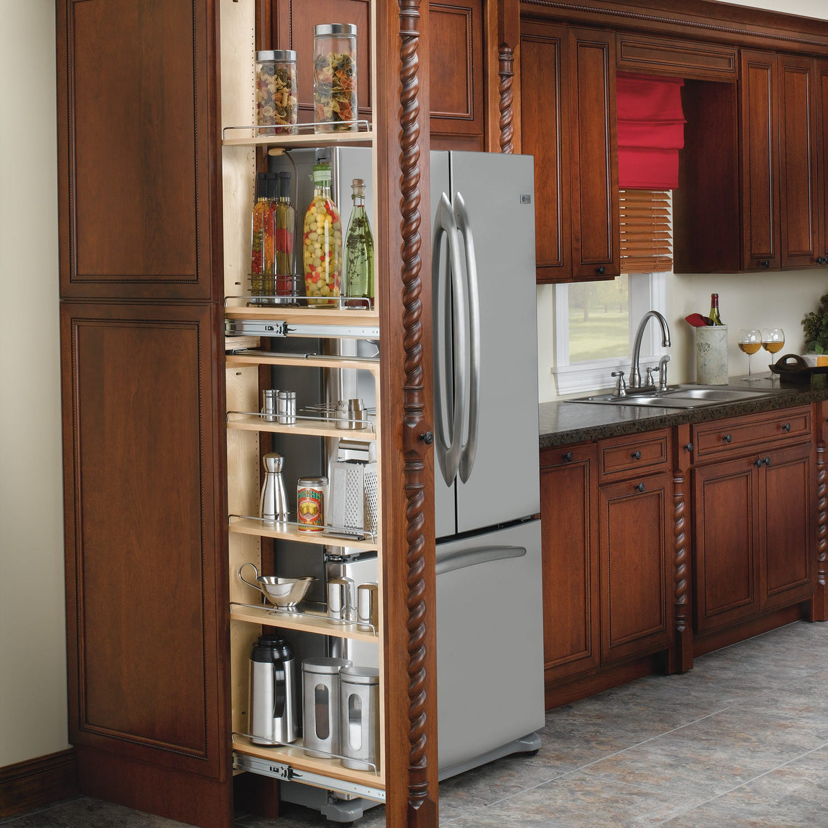 Rev-A-Shelf Wood Tall Filler Pullout