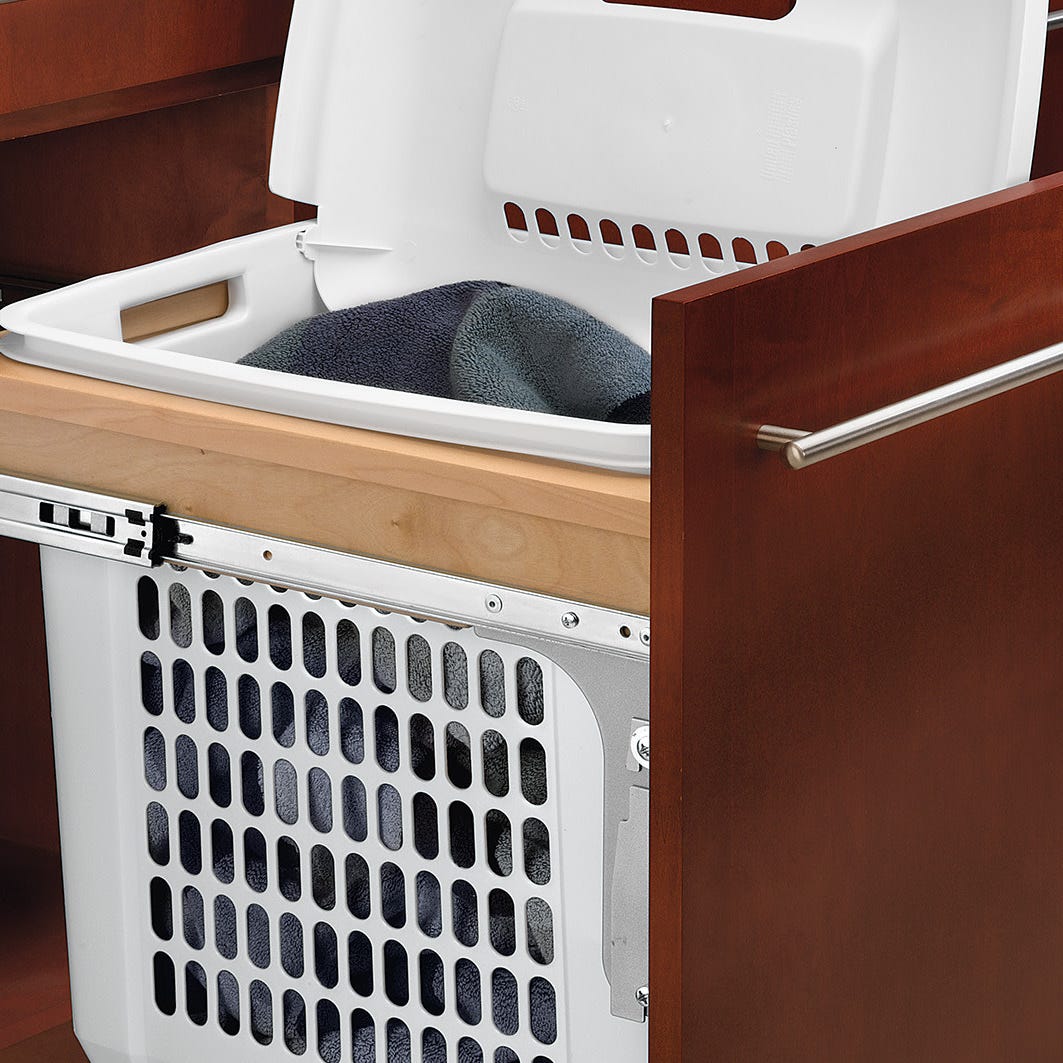 Rev-A-Shelf Wood Top Mount Hamper