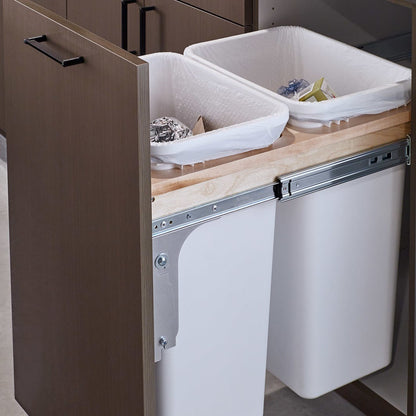 Rev-A-Shelf Wood Top Mount Waste Container