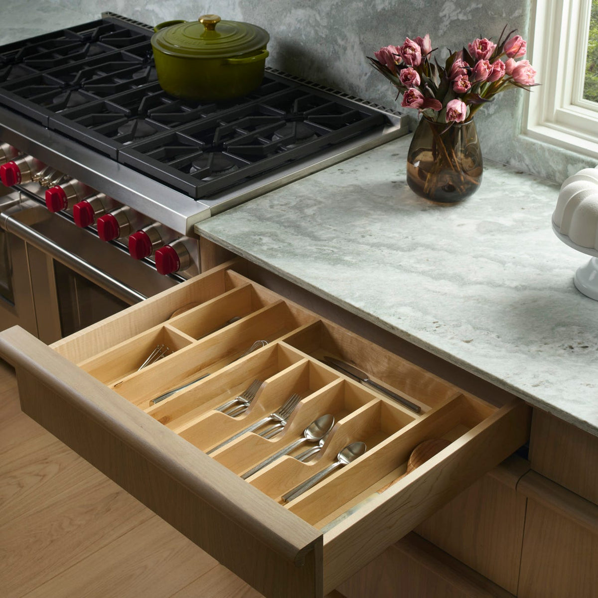 Rev-A-Shelf Wood Trim to Fit Drawer Utensil/Cutlery Tray Insert