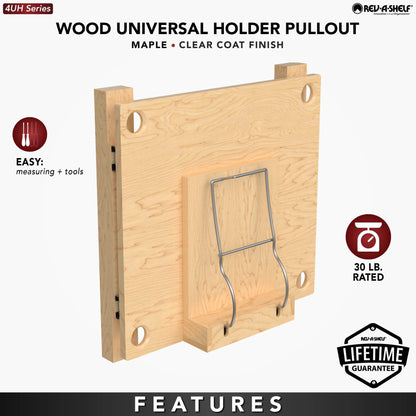 Rev-A-Shelf Wood Universal Holder Pullout