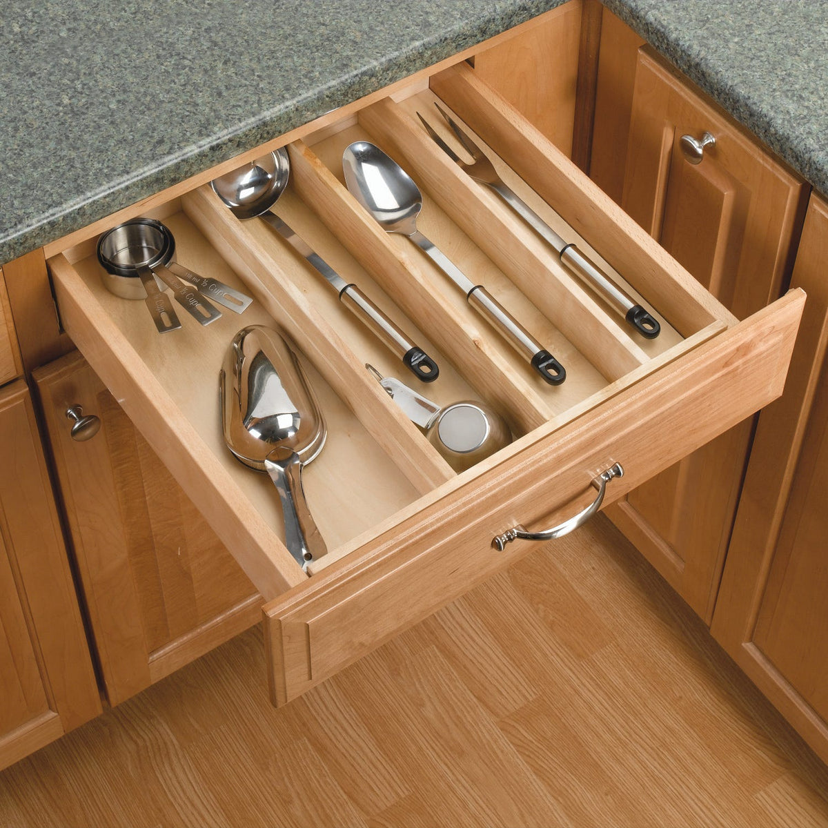 Rev-A-Shelf Wood Utensil Tray Insert