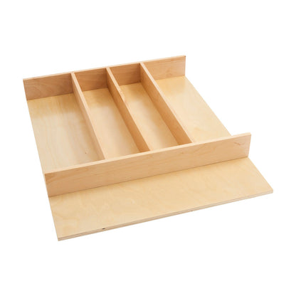Rev-A-Shelf Wood Utensil Tray Insert, Natural Maple, 18-1/2"