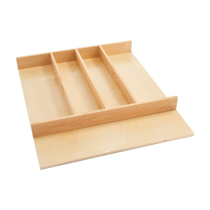 Rev-A-Shelf Wood Utensil Tray Insert, Natural Maple, 18-1/2"
