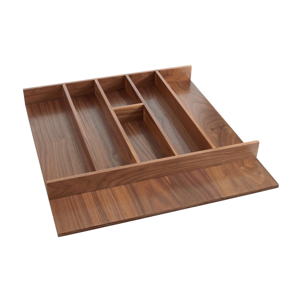 Rev-A-Shelf Wood Utensil Tray Insert, Walnut, 24"
