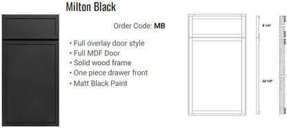 SGG-Milton Slim Shaker Black