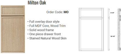 SGG-Milton Slim Shaker Oak