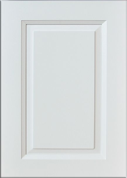 SQ-Highland White Raised Panel
