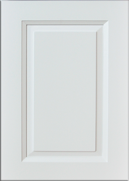 SQ-Highland White Raised Panel