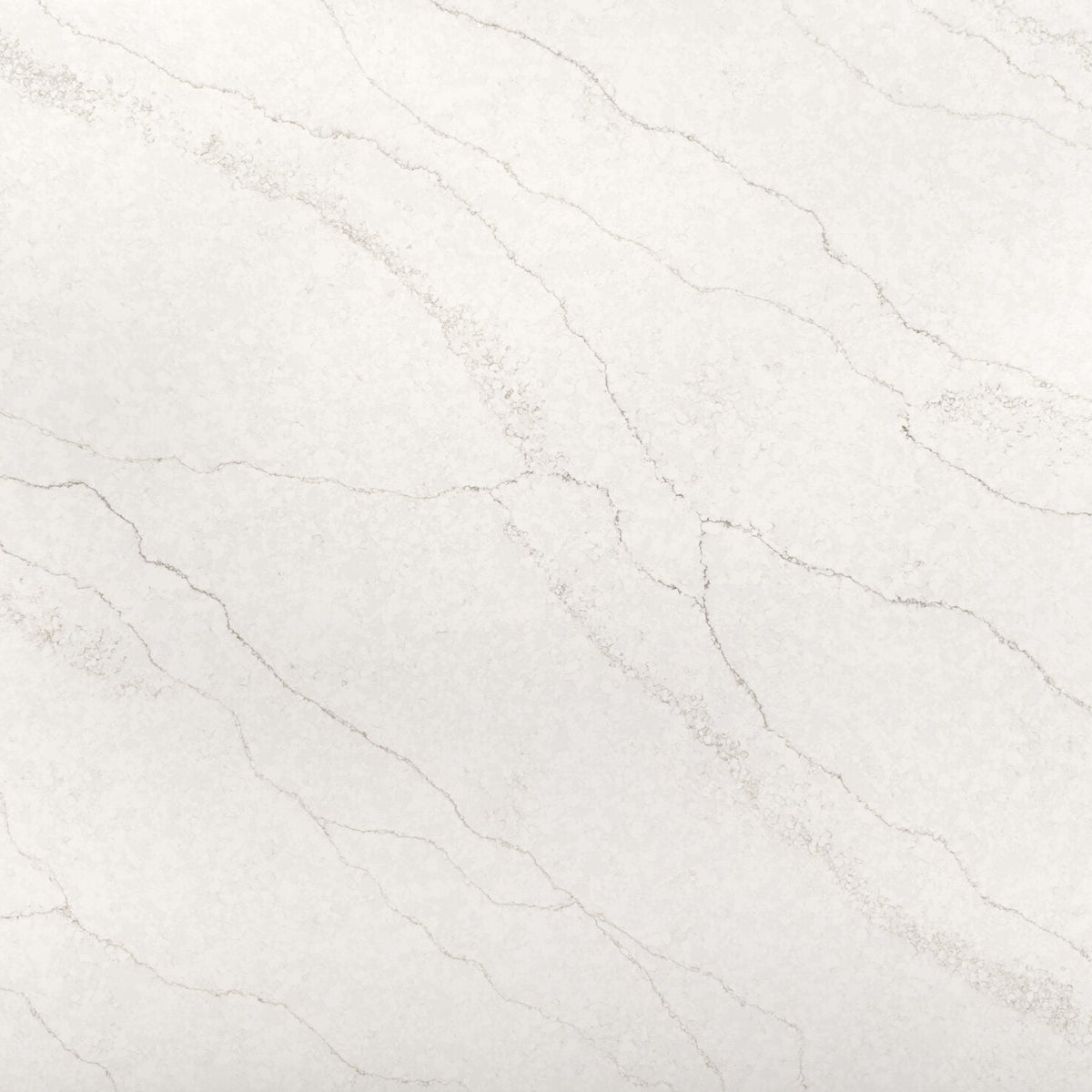 Belezza silica free quartz slab by Stratus Surfaces, square close up of the stone pattern