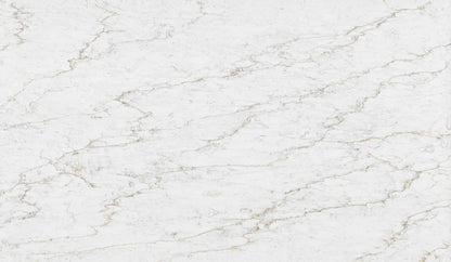 Delicato Luxe silica free quartz slab by Stratus Surfaces, full slab view