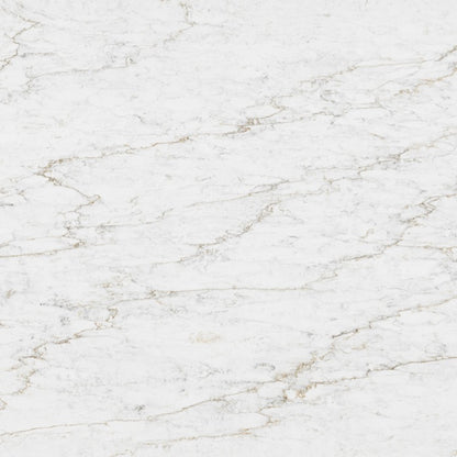 Delicato Luxe silica free quartz slab by Stratus Surfaces, square close up of the stone pattern