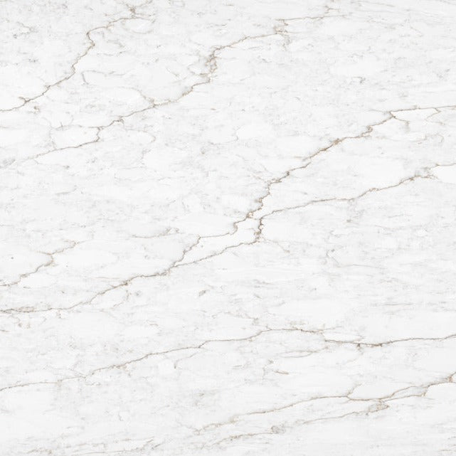 Delicato Salerno Matte silica free quartz slab by Stratus Surfaces, square close up of the stone pattern