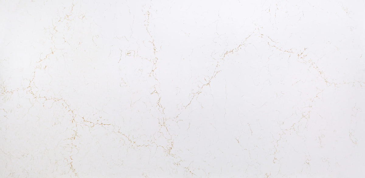 Magnifico Gold silica free quartz slab sample by Stratus Surfaces
