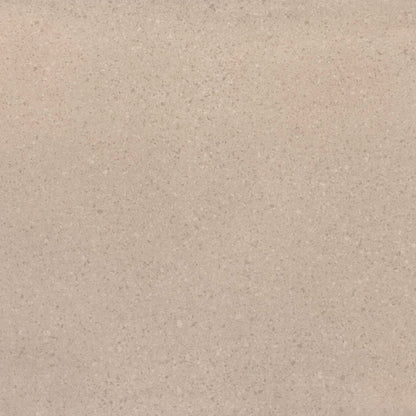 Nantucket silica free quartz slab by Stratus Surfaces, greige, polished finish, close up