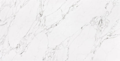 Regal Arabescato silica free quartz slab sample by Stratus Surfaces