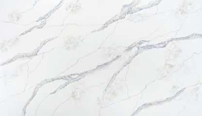 Sorrento silica free quartz slab sample by Stratus Surfaces