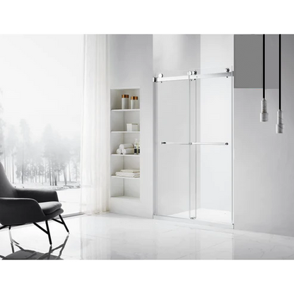 Anahita Frameless Double Sliding Glass Shower Door