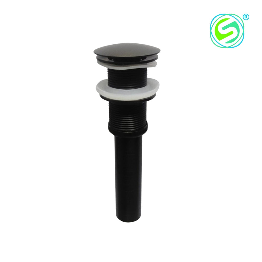 Icarus Drain Pop - Matte Black Without Overflow