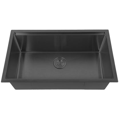 Kennedy 32" Stainless Steel Undermount Kitchen Sink with Workstation