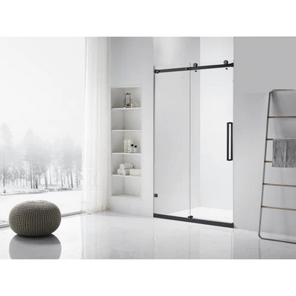 Linda Frameless Single Sliding Glass Shower Door