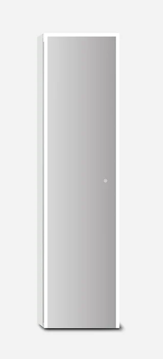 Persis 17"W LED Mirror Medicine Cabinet, frameless rectangular LED mirrored medicine cabinet, wall mounted