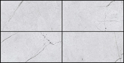 Cyan Silver Ceramic Tile
