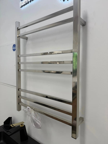 Additional view 1 of 46 inch square tube towel rack and towel warmer