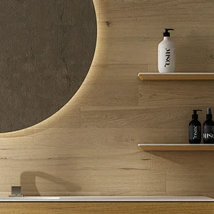 Bosco 48" Wall Mounted Bathroom Vanity with Solid Surface Integrated Sink Top