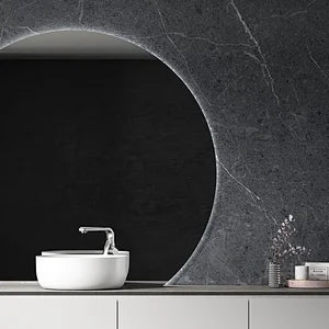 Bova 63" Wall Mounted Bathroom Vanity with Solid Surface Top and Vessel Sink
