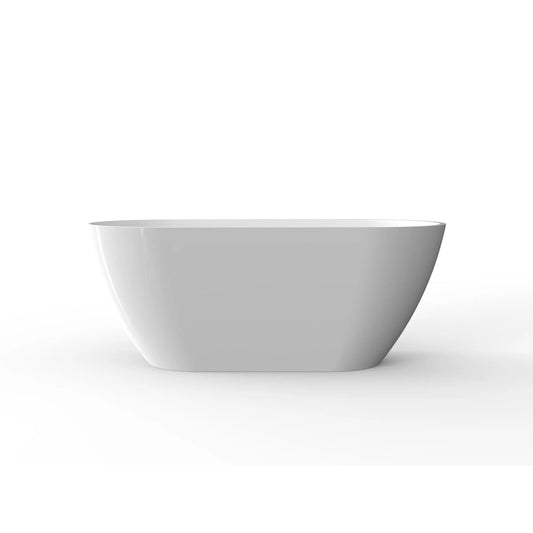 Flora-T 67 inch freestanding acrylic bathtub