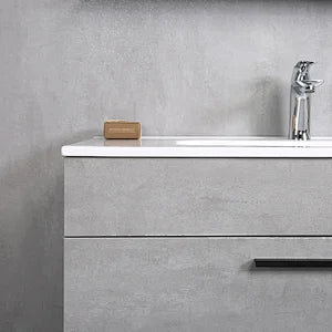 Gill 36" Freestanding Bathroom Vanity with Ceramic Integrated Sink Top