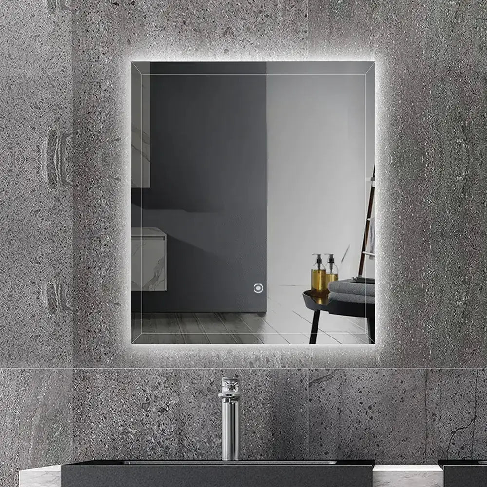 Additional view 1 of Nova 24 inch square LED mirror
