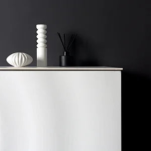 Wave 53" Wall Mounted Bathroom Vanity with Solid Surface Top and Drop In Sink