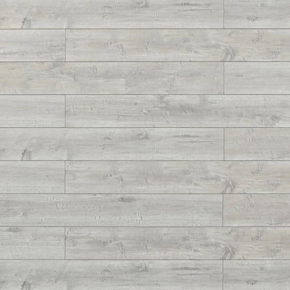 Amber Adams water resistant laminate flooring, matte wood look, beveled 72 by 8 inch boards