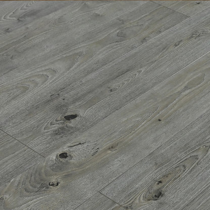 Emerald Evans water resistant laminate flooring, 12.3 mm thick, AC4 commercial grade, Uniclic click-lock