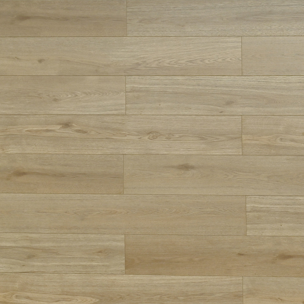 Melrose water resistant laminate flooring, EIR embossed in register texture, 12 mm thick, bevel edges