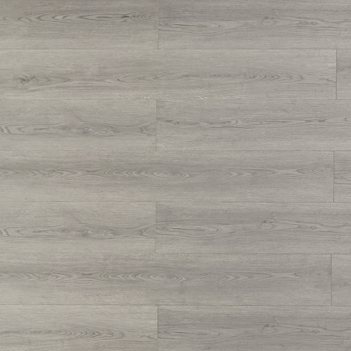 Oyster water resistant laminate flooring, matte wood look, bevel edges, 10 mm thick, EIR texture