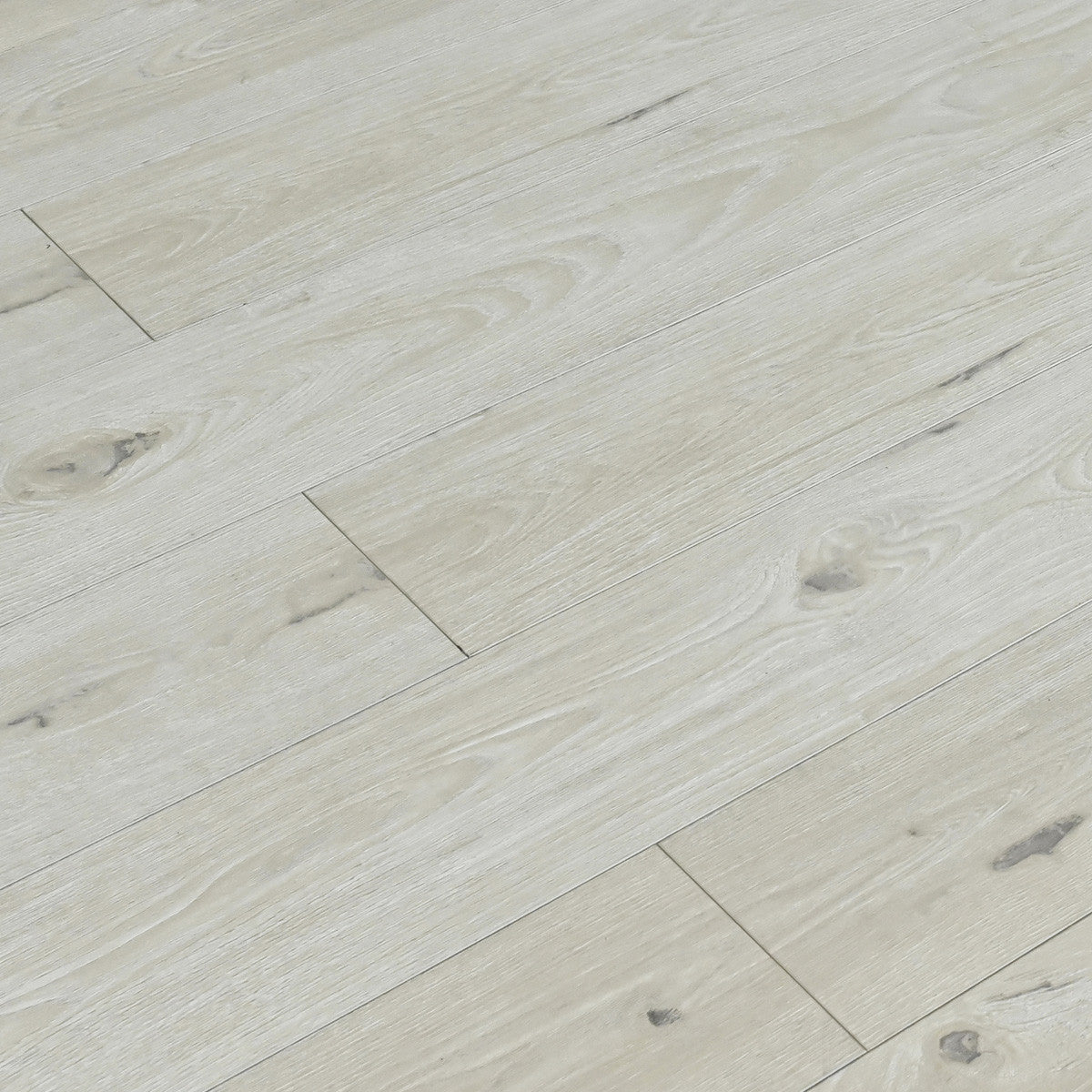 Scandinavian Blonde water resistant laminate flooring, 72 inch long boards, AC4 commercial grade, EIR texture
