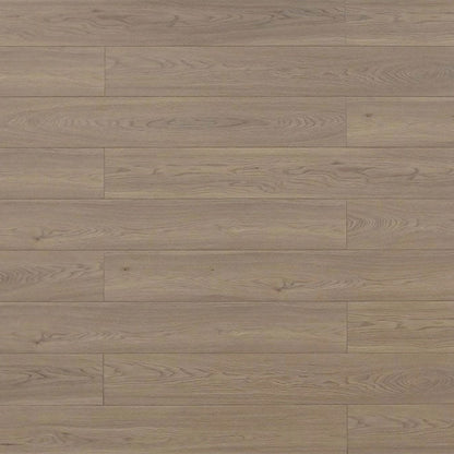 Violet Vaughn water resistant laminate flooring, AC4 commercial grade, 12.3 mm thick, bevel edges